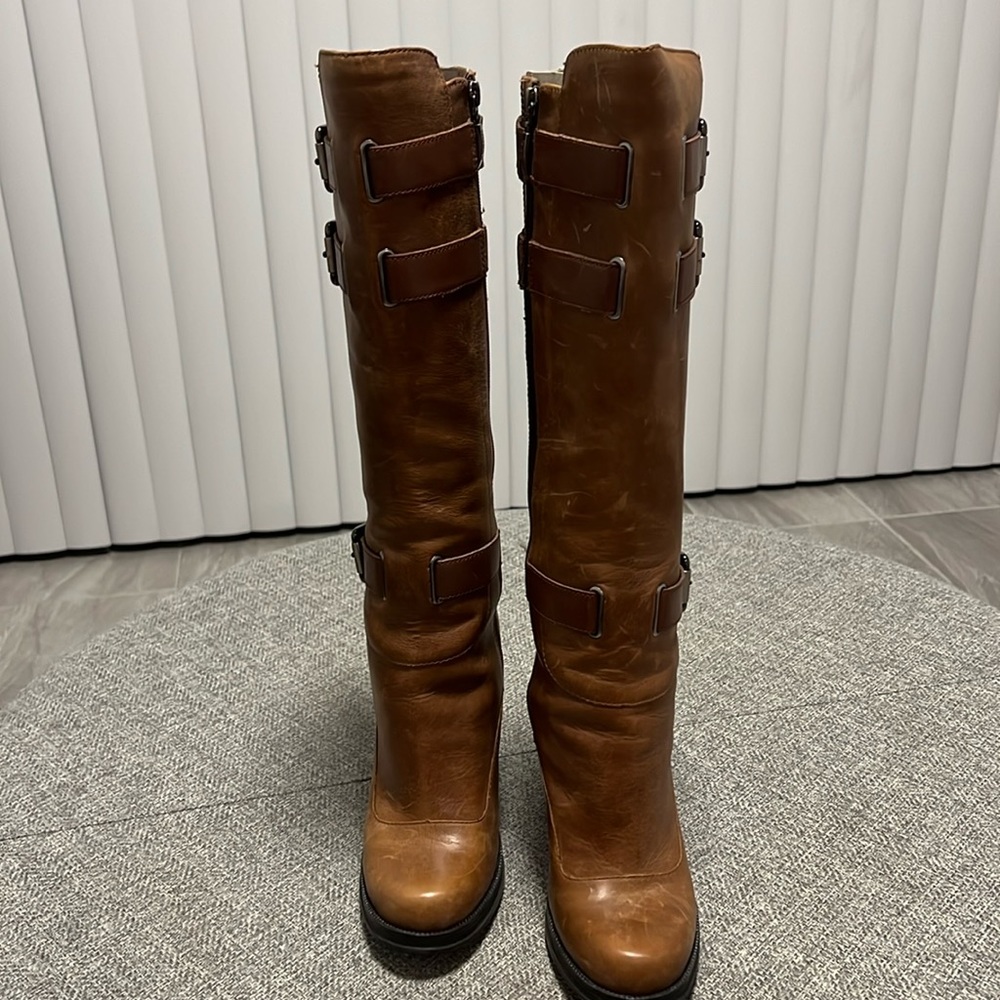 Guess GWMARTINI Moto Buckled Platform Boots